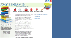 Desktop Screenshot of amybenjamin.com